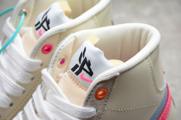 Nike Blazer Mid “Shanghai” Beige/Pink-Orange DC0707-164