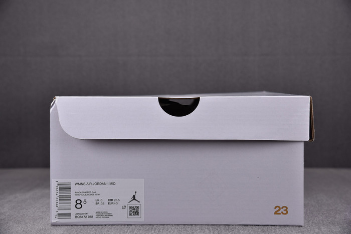 Jordan 1 Mid Gym Red Panda (Women