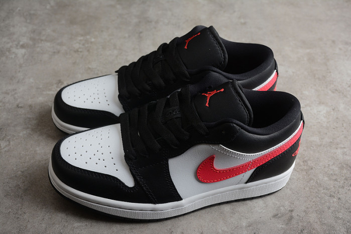 AIR JORDAN 1 LOW BLACK SIREN RED (W) DC0774-004
