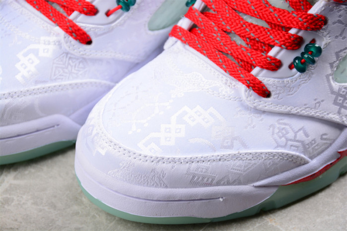 CLOT X AIR JORDAN 5 LOW “WHITE SILK” 1551183