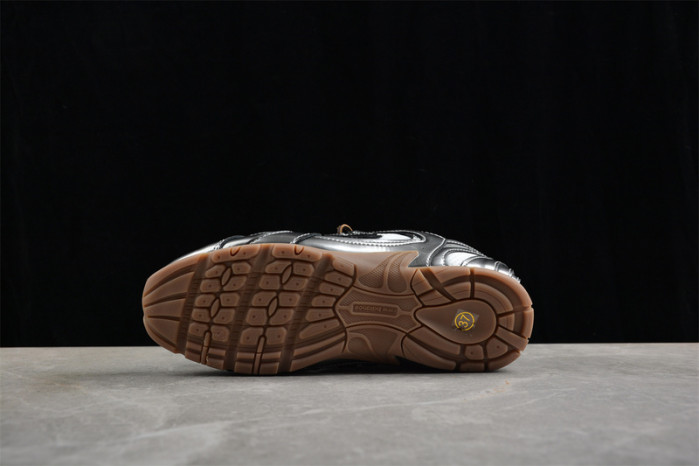 New Balance X Miu Miu 530 SL metallic leather and mesh sneakers NBMM0312