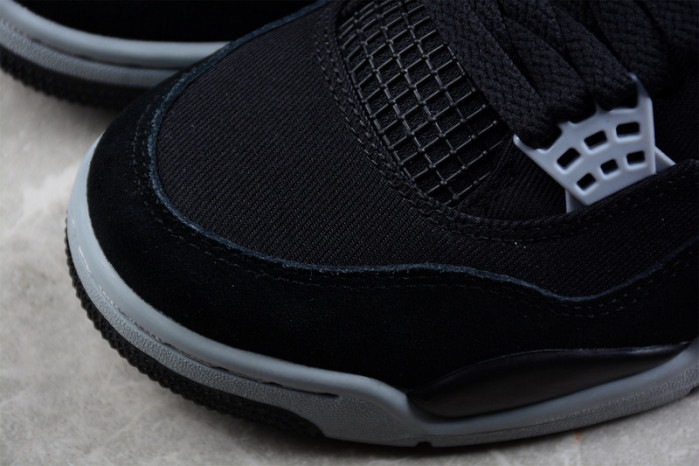 Air Jordan 4 “Black Canvas” DH7138-006