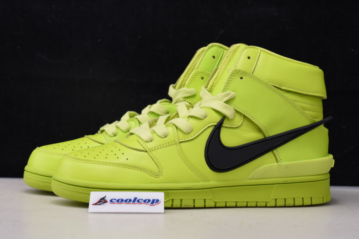 Nike Dunk High AMBUSH Flash Lime CU7544-300