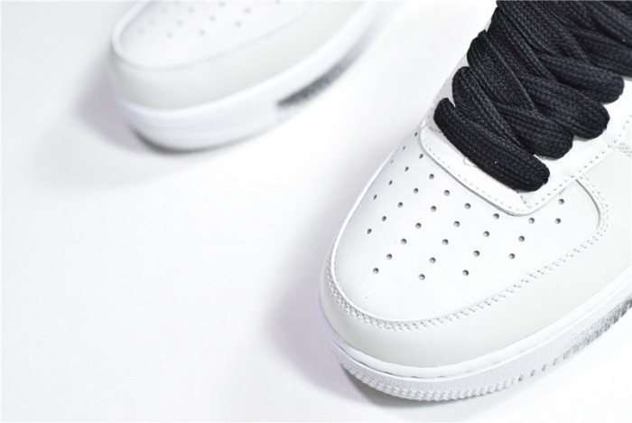 PEACEMINUSONE Nike Air Force 1 White Black DD3223-100