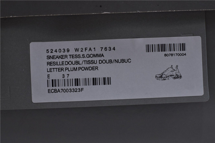 TRIPLES TRAINER SNEAKERS LETTERS 2000020