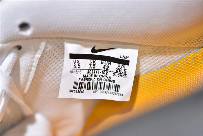 Air Force 1 Low Oversized White Orange Peel AO2441-102