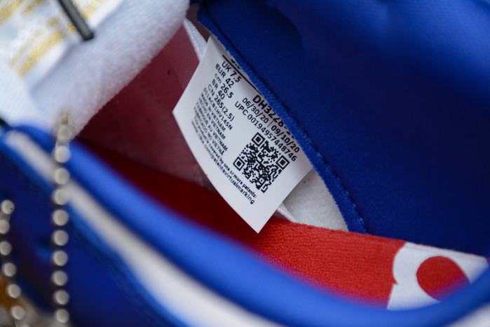 S*p*e x nike sb dunk low "blue stars" dh3228-100