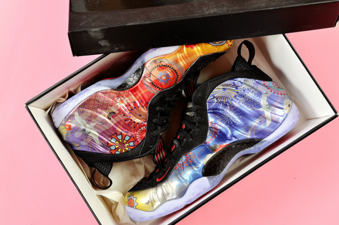 NIKE AIR FOAMPOSITE ONE LNY QS "LUNAR NEW YEAR 2018" AO7541-006