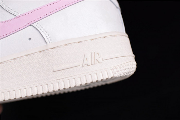 Nike Air Force One 1 Low Sail Artic Pink Satin GS Womens 314219-130