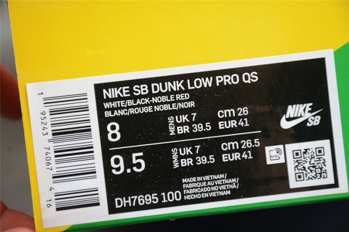 PARRA X NIKE SB DUNK LOW DH7695-100